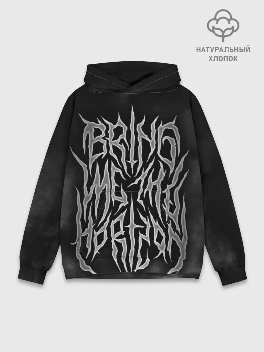 Худи мужской база хлопок / Bring Me the Horizon