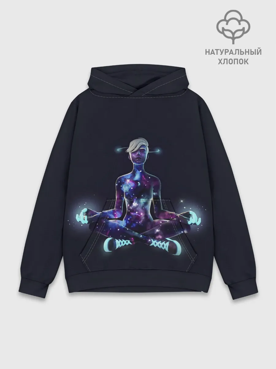 Худи мужской база хлопок / Galaxy Scout