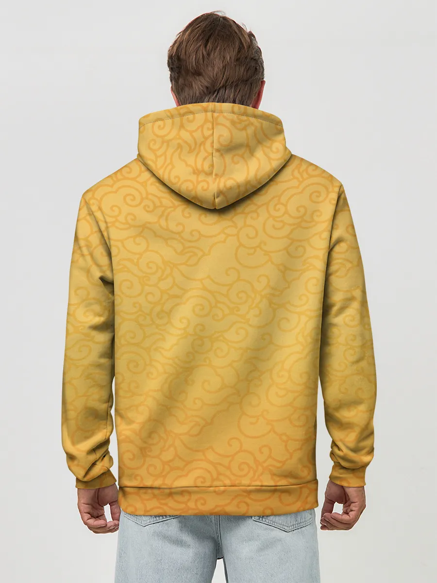 Худи мужской база хлопок / Kaedehara Kazuha