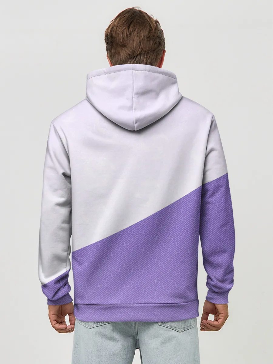 Худи мужской база хлопок / Raiden Shogun | Genshin Impact