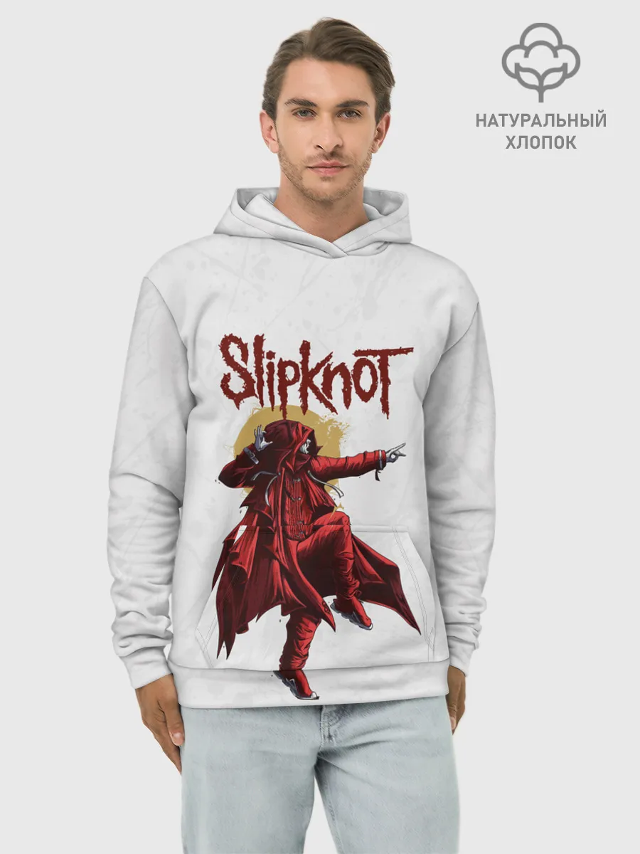 Худи мужской база хлопок / SLIPKNOT | СЛИПКНОТ