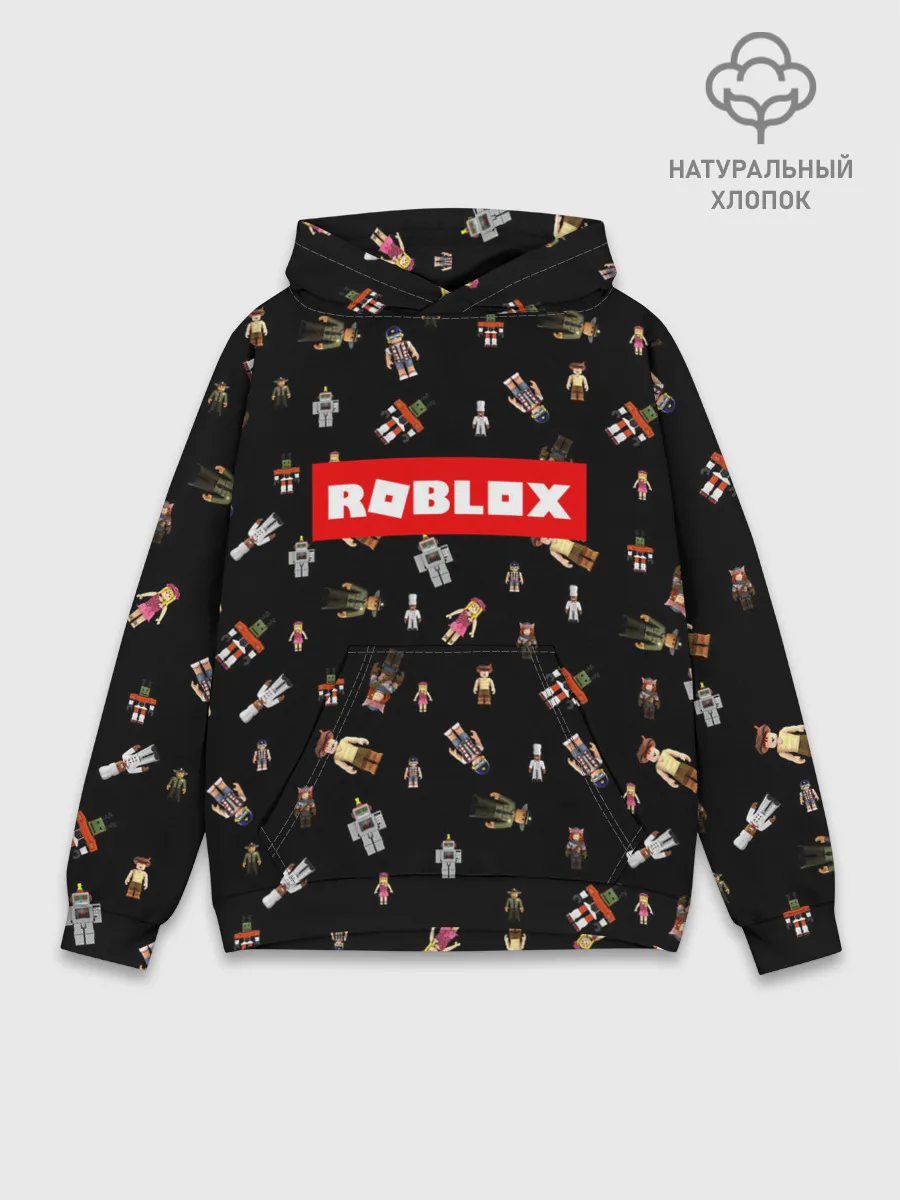 Худи мужской база хлопок / ROBLOX PATTERN | РОБЛОКС