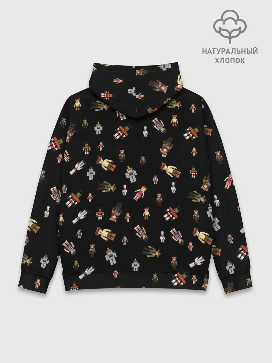 Худи мужской база хлопок / ROBLOX PATTERN | РОБЛОКС