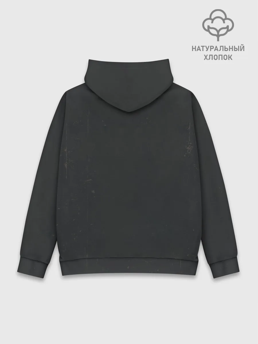 Худи мужской база хлопок / Ride or die