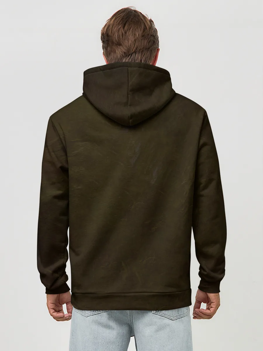 Худи мужской база хлопок / Элизиум череп Горгоны