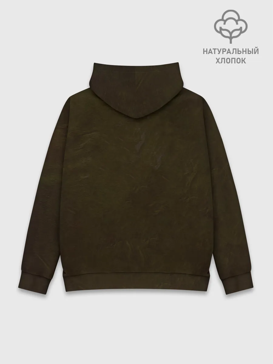 Худи мужской база хлопок / Элизиум череп Горгоны