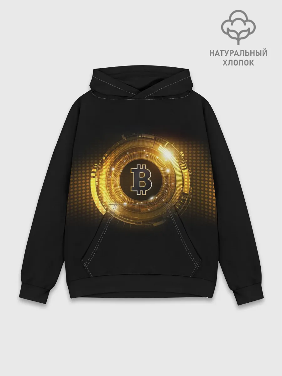 Худи мужской база хлопок / BITCOIN | КРИПТОВАЛЮТА