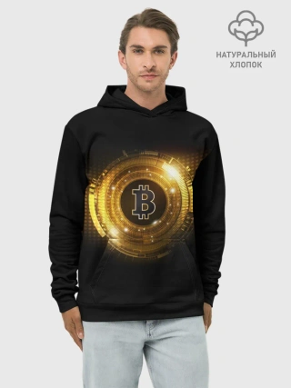 Худи мужской база хлопок / BITCOIN | КРИПТОВАЛЮТА