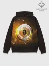 Худи мужской база хлопок / КРИПТОВАЛЮТА БИТКОИН