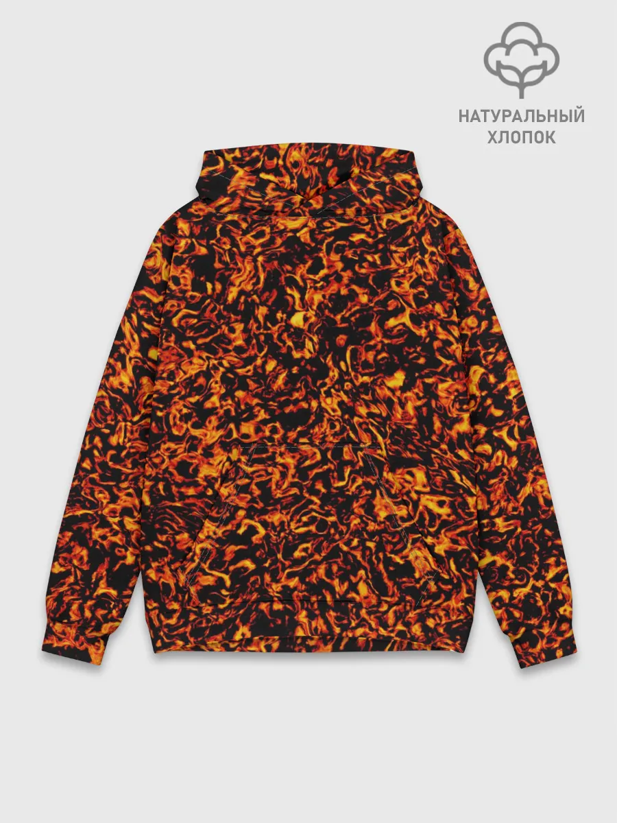 Худи мужской база хлопок / Лавовое расторжение