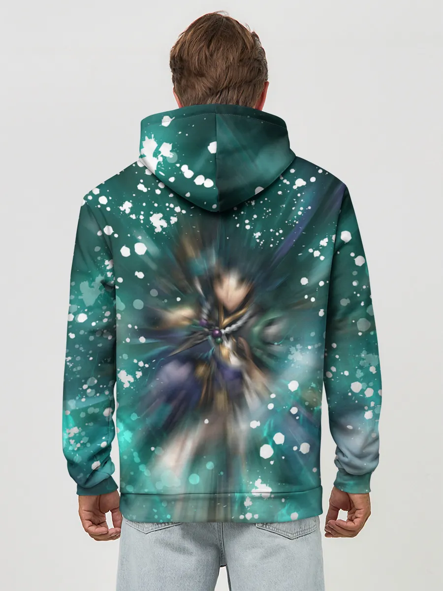 Худи мужской база хлопок / Сяо | Геншин Импакт