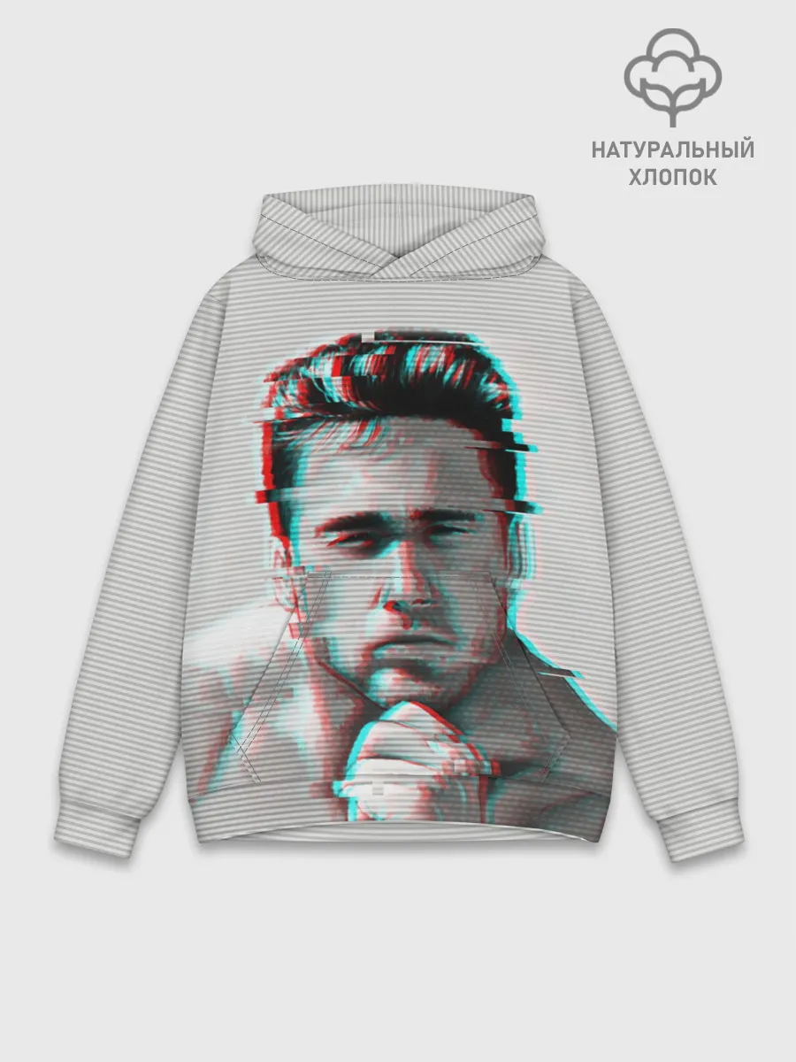 Худи мужской база хлопок / Billie Herrington Gachimuchi