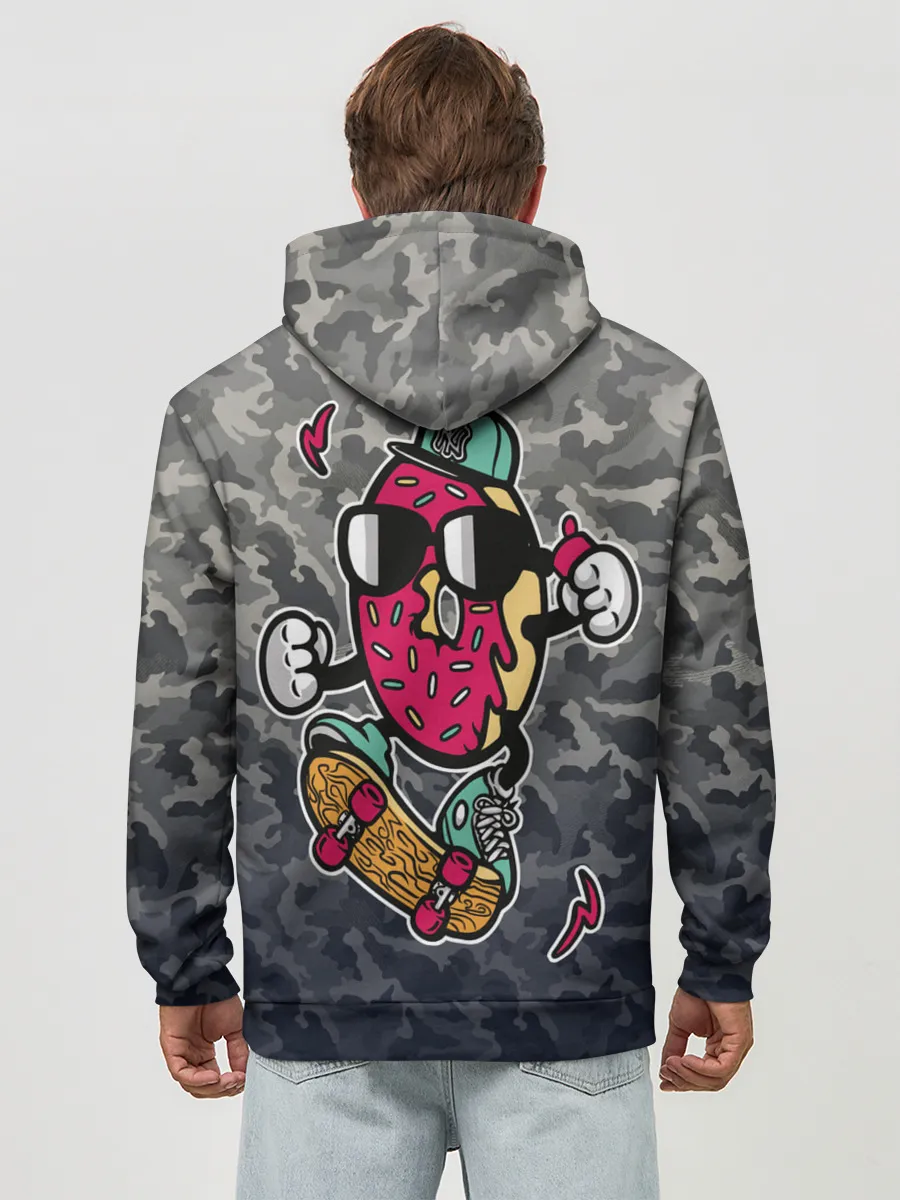 Худи мужской база хлопок / Donut