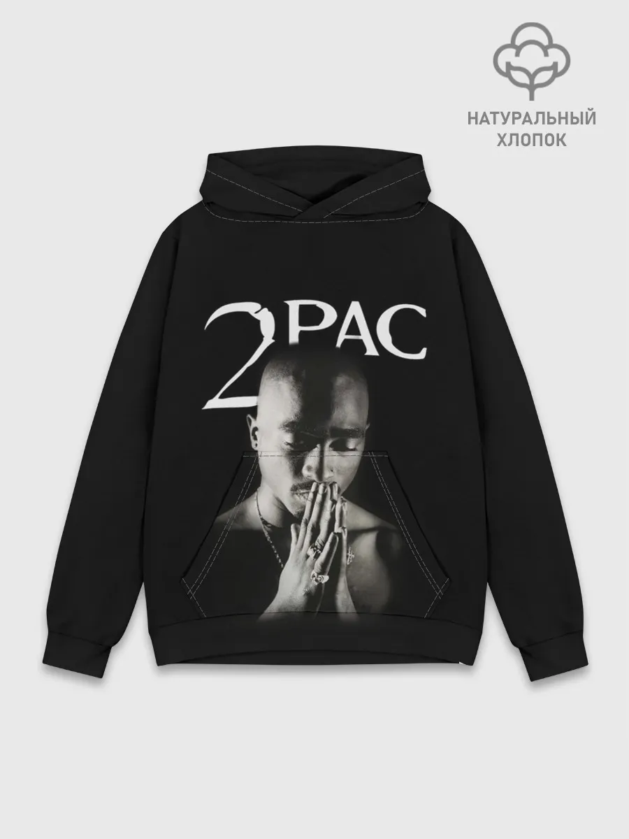 Худи мужской база хлопок / TUPAC