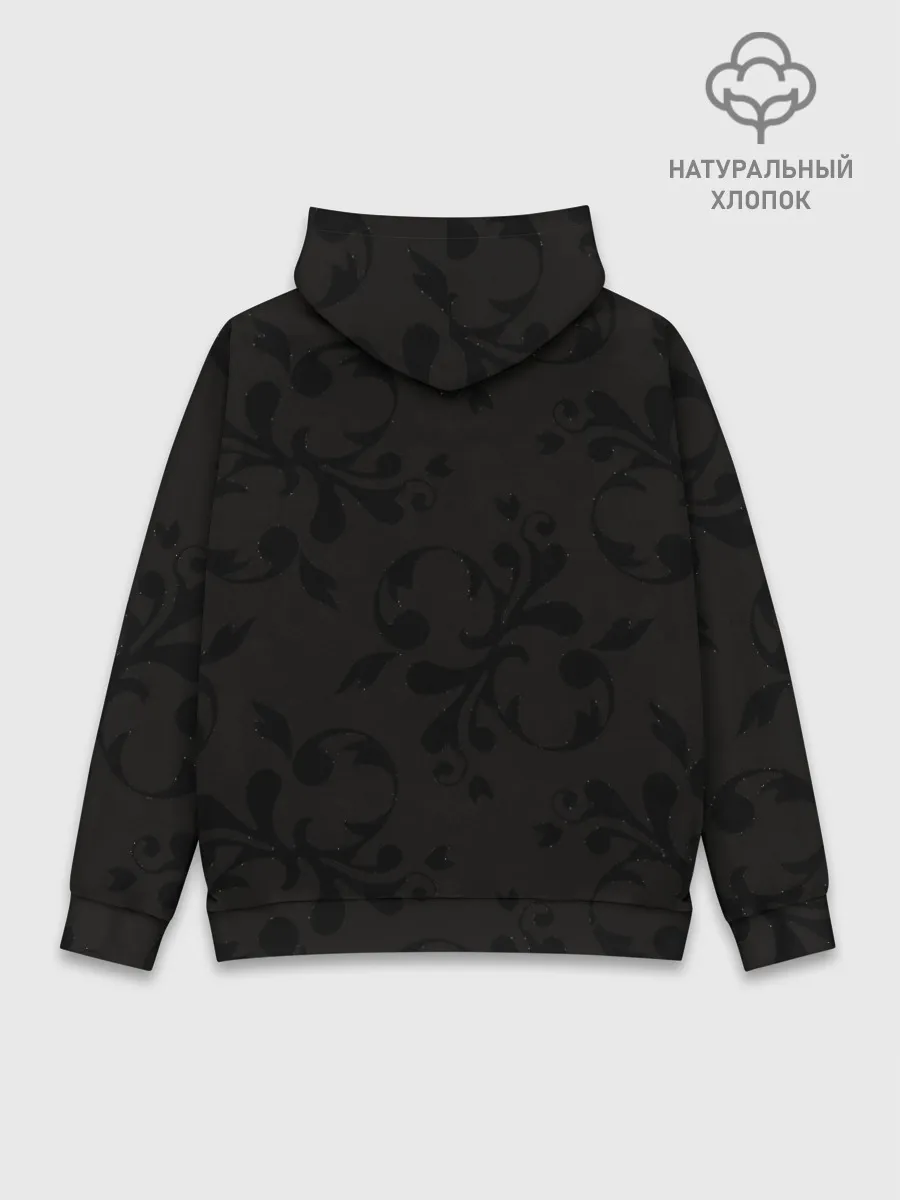Худи мужской база хлопок / Узор