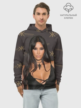 Худи мужской база хлопок / Ким Кардашьян