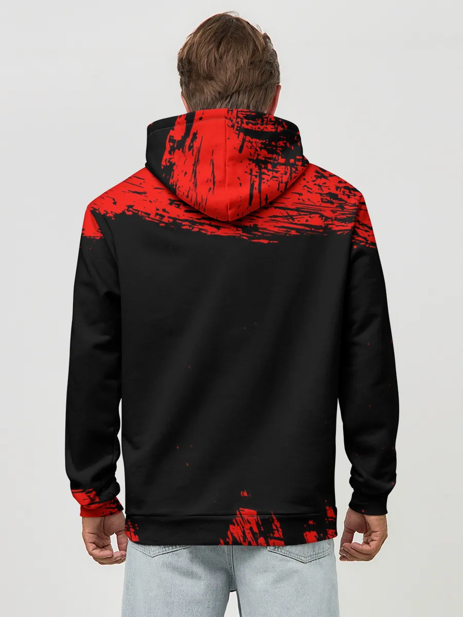 Худи мужской база хлопок / Годжо Сатору Магическая битва