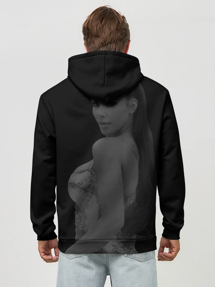 Худи мужской база хлопок / Ким Кардашьян