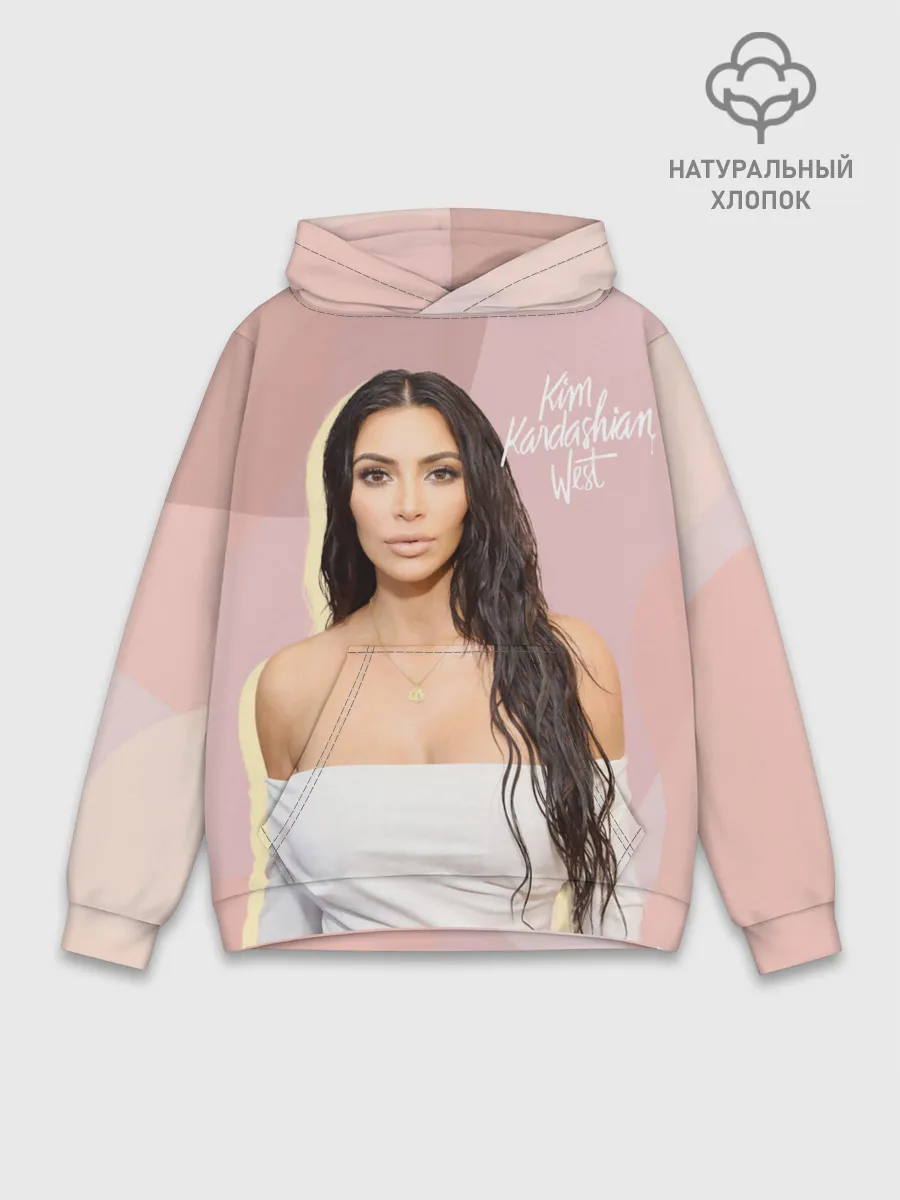 Худи мужской база хлопок / Ким Кардашьян