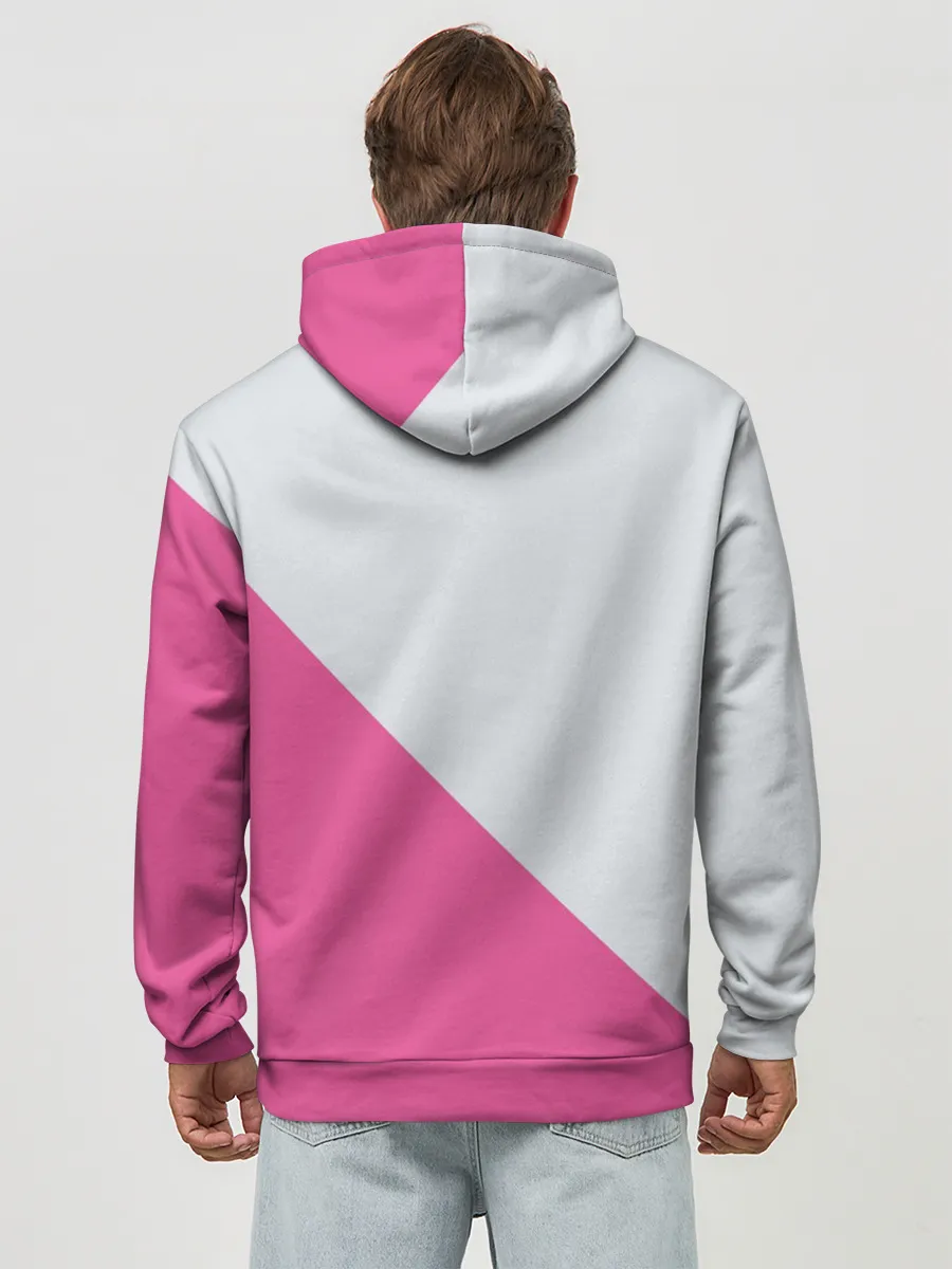 Худи мужской база хлопок / Mizarisa Pink