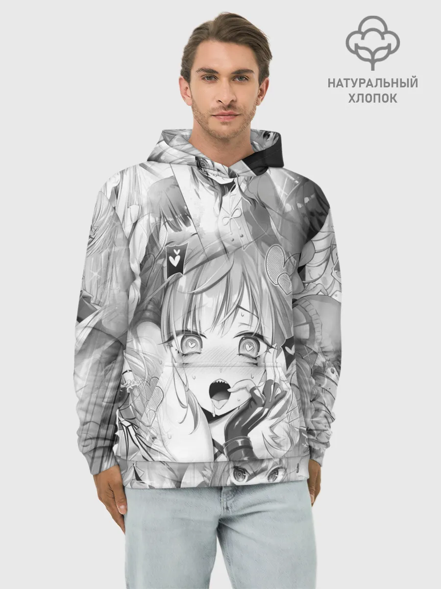 Худи мужской база хлопок / Full Dive RPG Manga