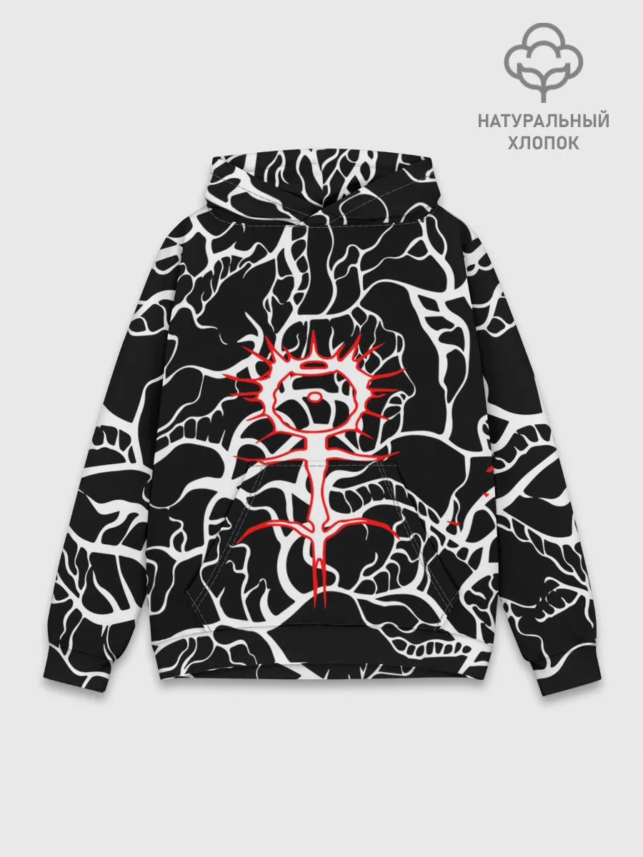 Худи мужской база хлопок / GHOSTEMANE.