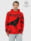 Худи мужской база хлопок / RAVEN
