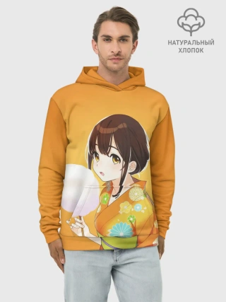 Худи мужской база хлопок / Саю