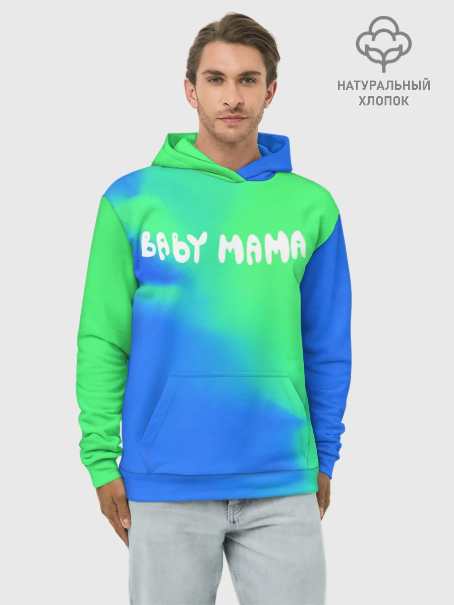 Худи мужской база хлопок / Скриптонит Бейби Мама