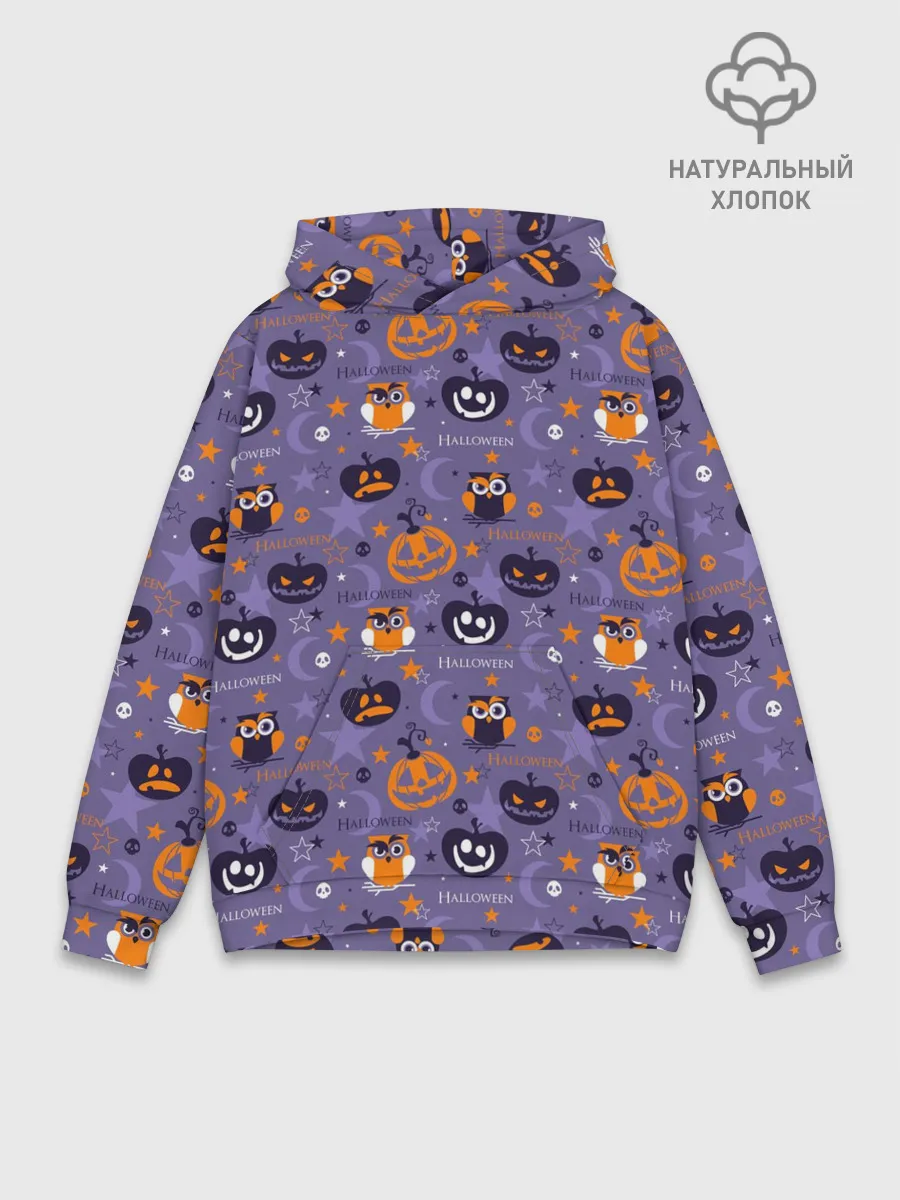 Худи мужской база хлопок / Хэллоуин
