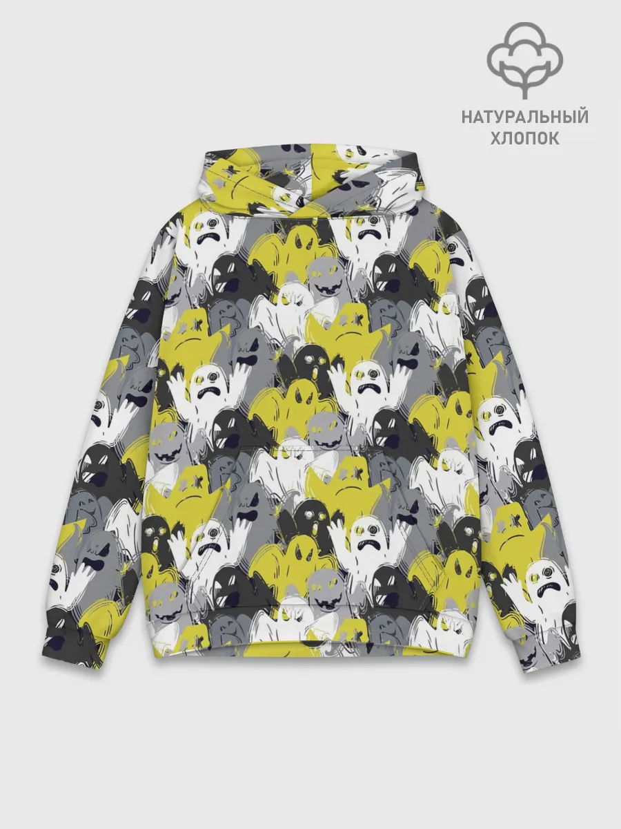 Худи мужской база хлопок / Привидения
