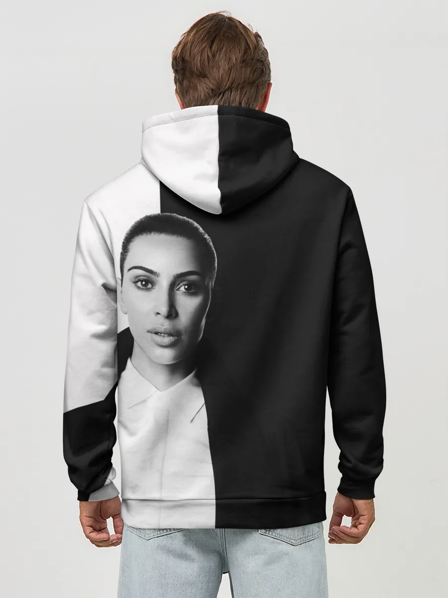 Худи мужской база хлопок / Ким Кардашьян