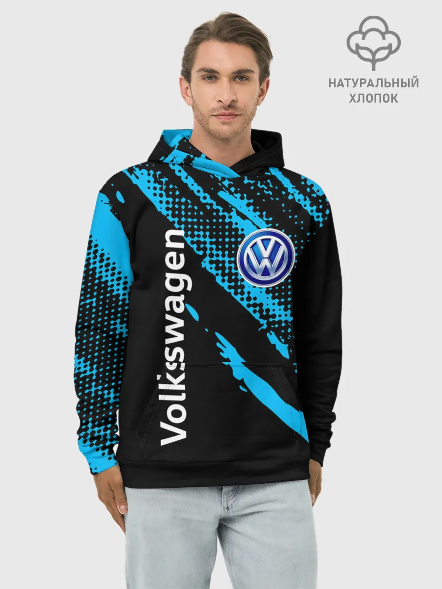 Худи мужской база хлопок / Volkswagen / Фольксваген