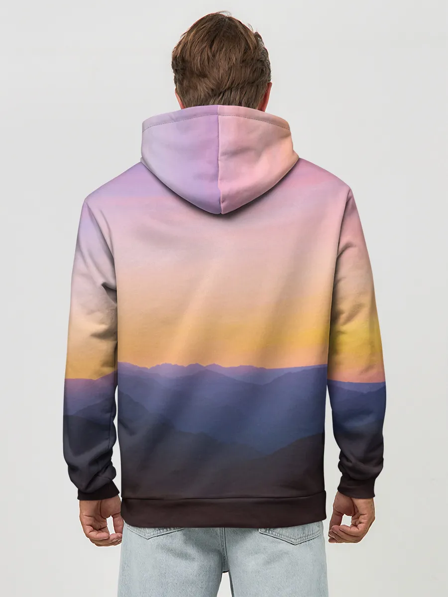 Худи мужской база хлопок / Я В МОМЕНТЕ | MOMENTUS