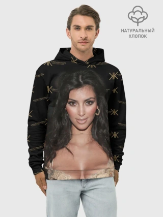 Худи мужской база хлопок / Ким Кардашьян