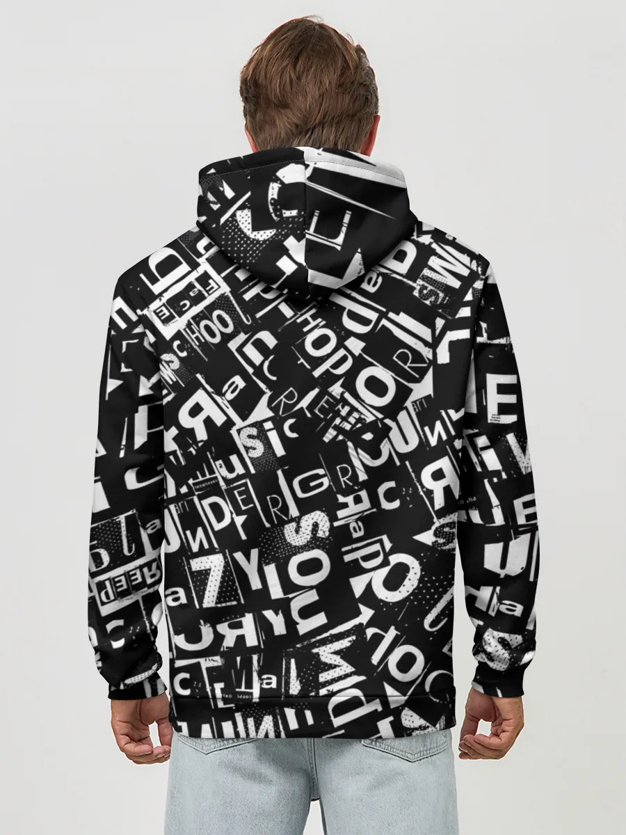 Худи мужской база хлопок / UNDER WHITE