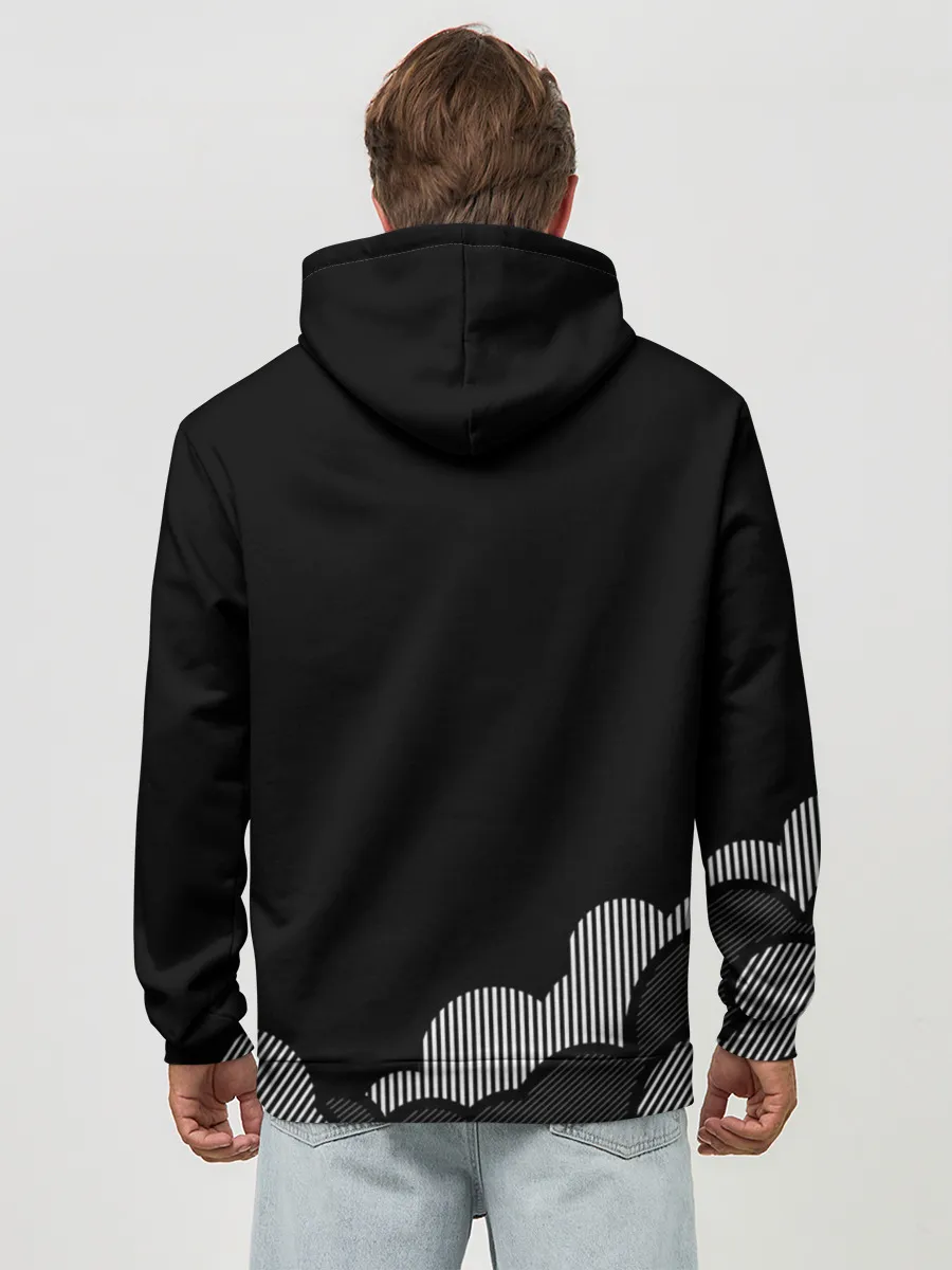 Худи мужской база хлопок / Space X