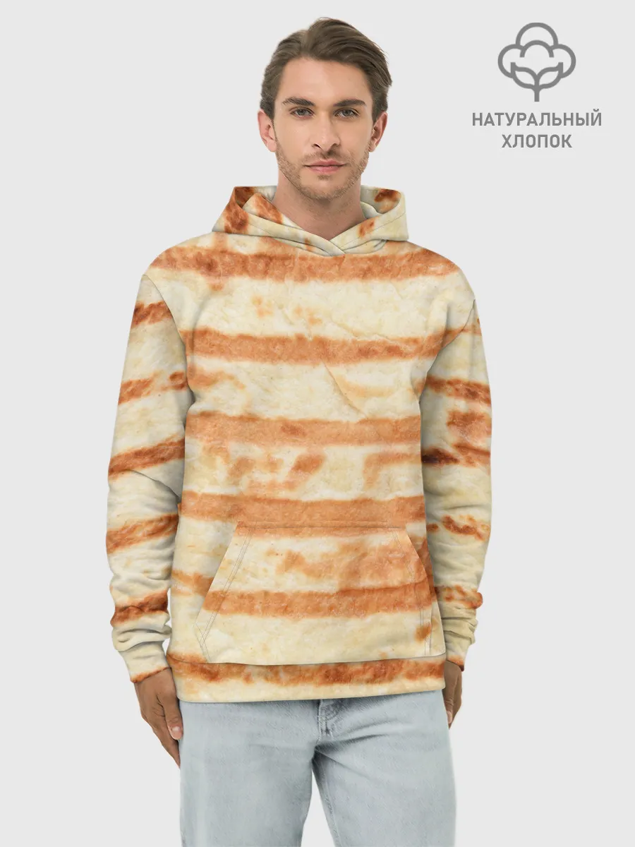 Худи мужской база хлопок / ЛАВАШ | ТОНКИЙ ПЛОСКИЙ ХЛЕБ