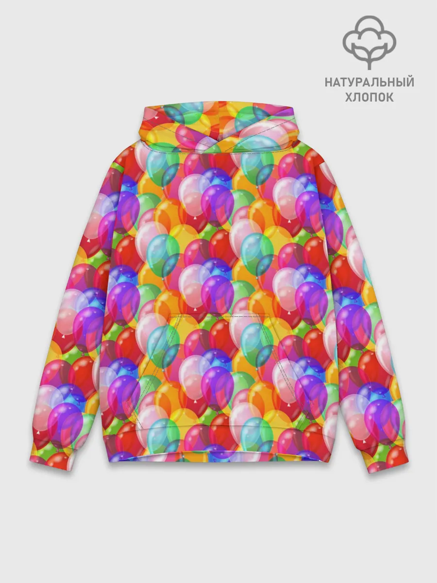 Худи мужской база хлопок / Воздушные Шары
