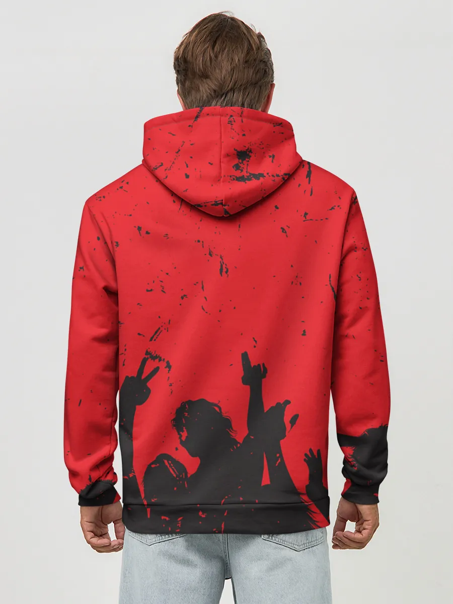 Худи мужской база хлопок / АНАРХИЯ | СВОБОДА