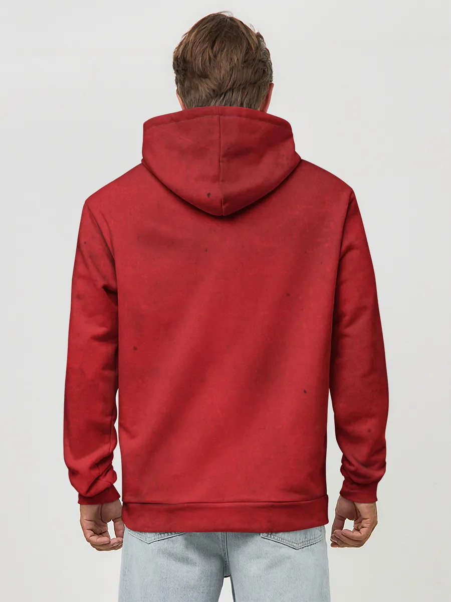 Худи мужской база хлопок / Red Evil Smile