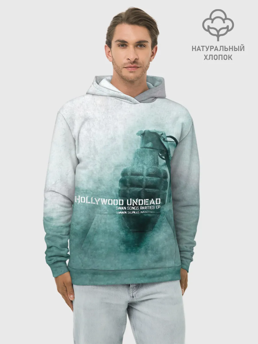 Худи мужской база хлопок / Swan Songs Rarities EP - Hollywood Undead
