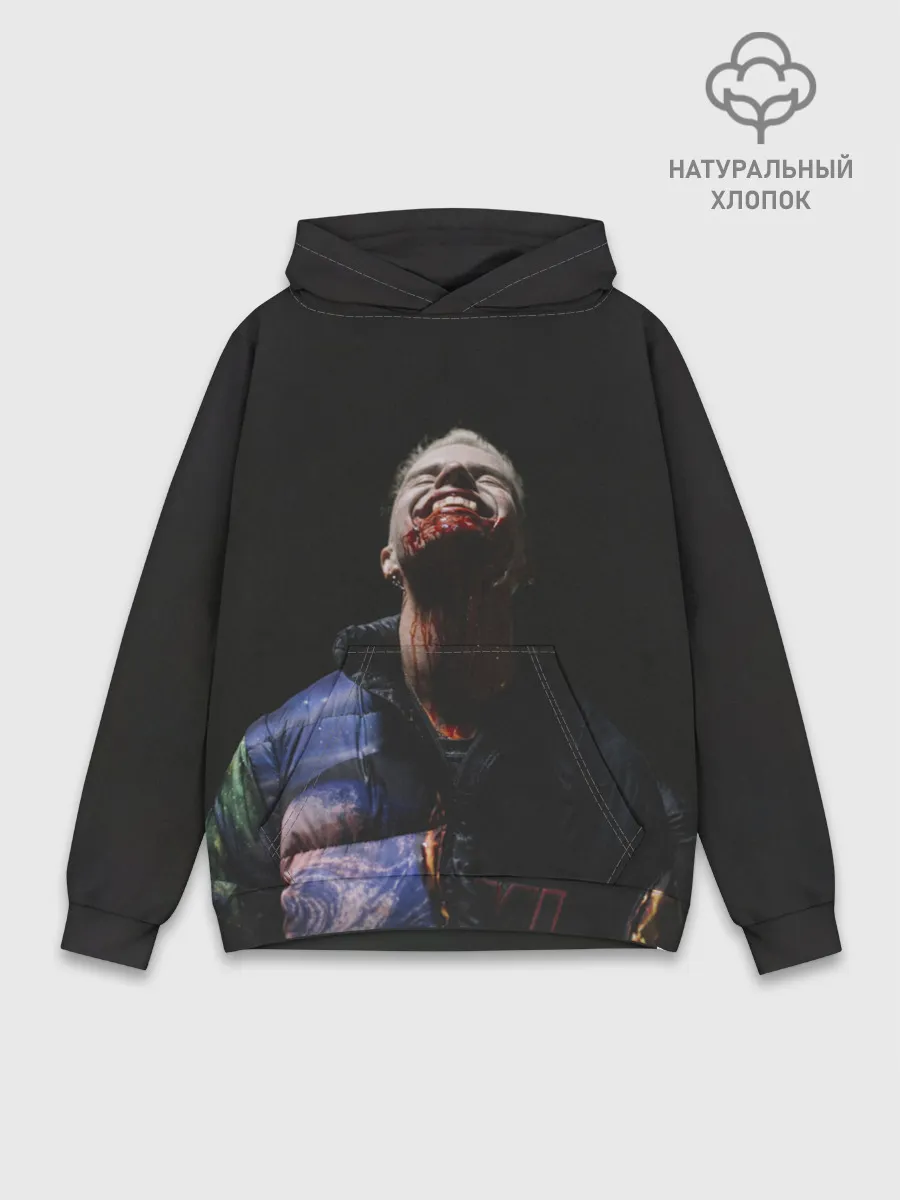Худи мужской база хлопок / Фараон вампир