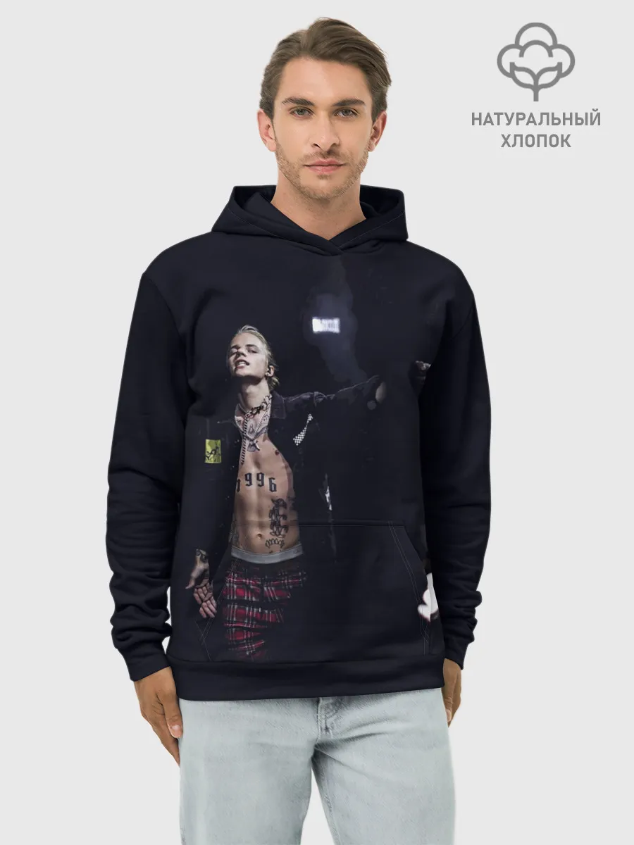 Худи мужской база хлопок / Фараон на концерте