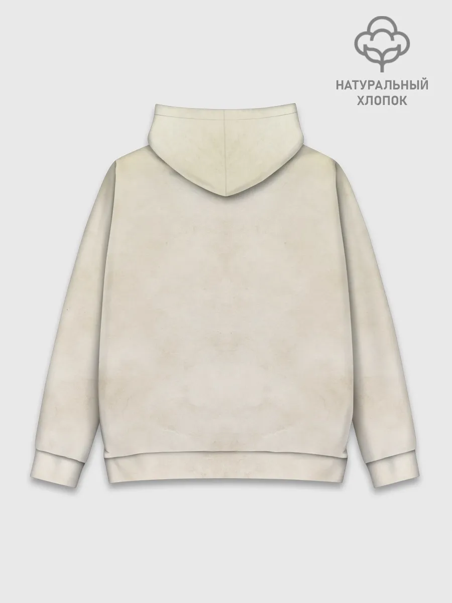 Худи мужской база хлопок / Силуэт Нейта Дрейка Uncharted