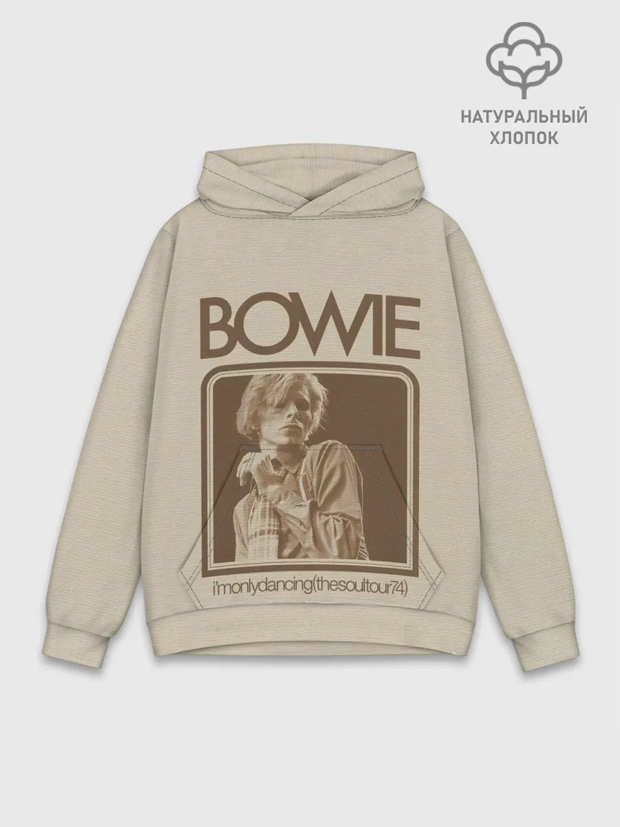 Худи мужской база хлопок / Im Only Dancing - David Bowie