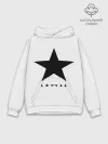 Худи мужской база хлопок / Blackstar - David Bowie