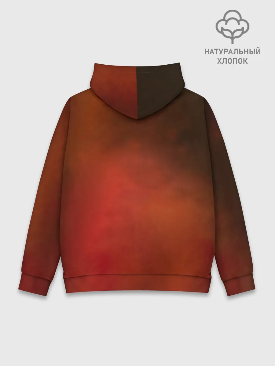 Худи мужской база хлопок / Brilliant Live Adventures - David Bowie