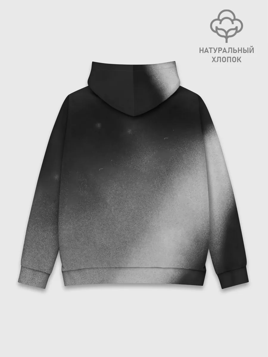 Худи мужской база хлопок / Welcome to the Blackout - David Bowie