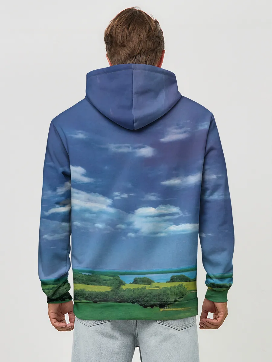 Худи мужской база хлопок / Earthling - David Bowie